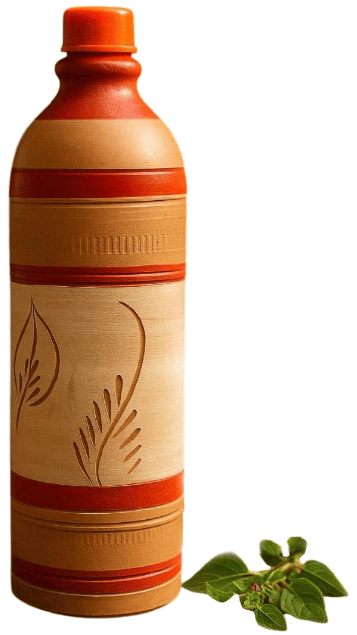 MittiCool Clay Water Bottle